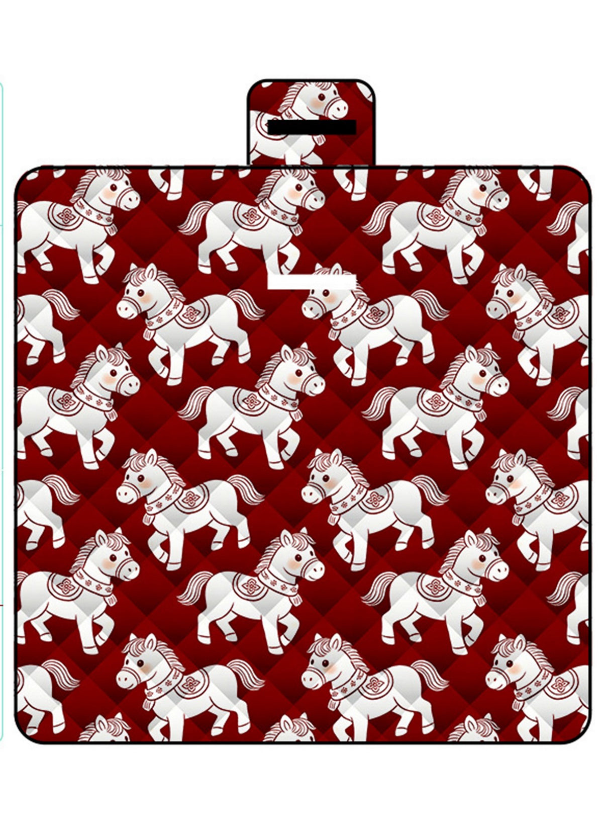 59 x78.7" Ultrasonic Picnic Mat Full Pattern Sublimation Printing Camping Ground Sheet