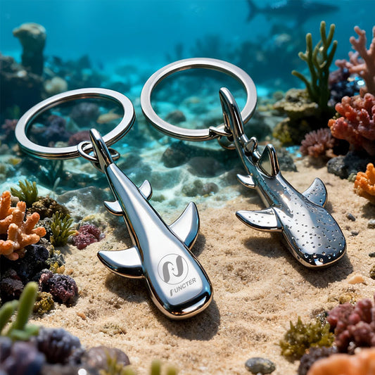 Whale Shark Keychain Fun Children's Bag Accessories Small Gift Keychain