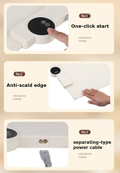 Foldable Silicone Electric Food Warming Mat Warming Tray