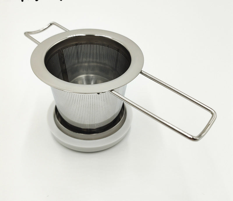 Double Handles Stainless Steel Tea Infuser