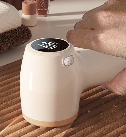 Rechargeable Fabric Shaver Lint Remover Electirc Sweater Defuzzer With Battery Display