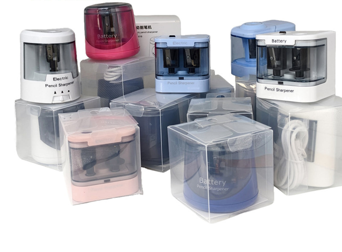 Battery-Powered Portable Electric Pencil Sharpener