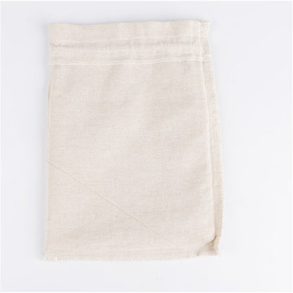 Custom 5.9" X 7.9" 8 Oz Cotton Canvas Cloth Drawstring Bags Jewelry Wedding Candy Gift Bags