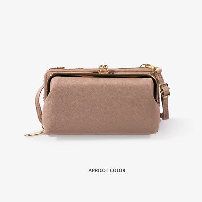 PU Leather Cell Phone Purse Bag Small Crossbody Bag Mini Messenger Bag Wallet Bag Shoulder Handbag