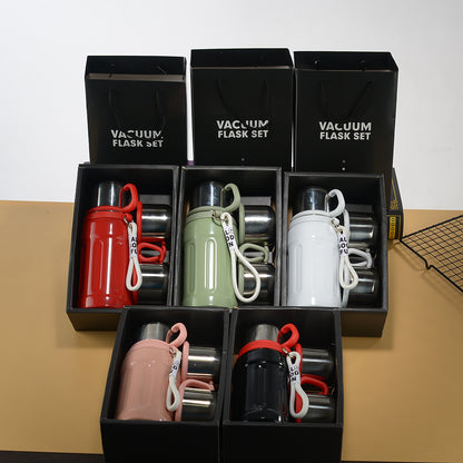 20 Oz/600ml 304 Stainless Steel Vacuum Insulated Bottle Thermal Bottle Gift Set