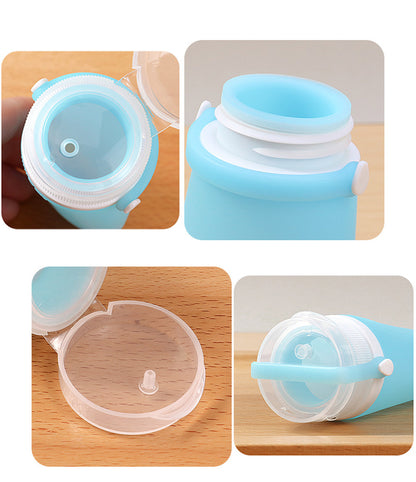 3oz Portable Refillable Traveling Size Liquid Containers ( 4pcs Set )