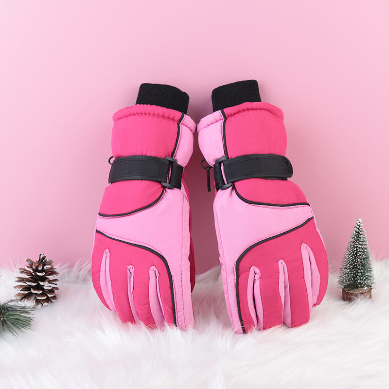 Ski Gloves Warm Waterproof Touchscreen Gloves
