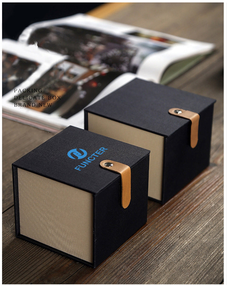 Gift Box with Velcro Closure Lid Gift Packaging Present Gift Box for Wrapping Gifts-Large Size