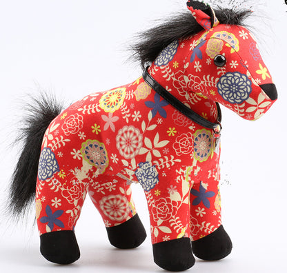 10" Big Stuffed Toy Horse