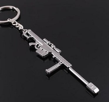 Gun Shaped Key Chain