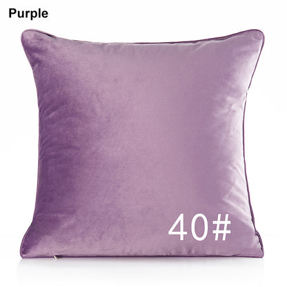 11.8 x 19.7" Premium Square Dutch Velvet Throw Pillowcase With Hidden Zipper