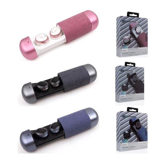 Mini TWS Wireless 5.0 Earbuds w/Charging Case