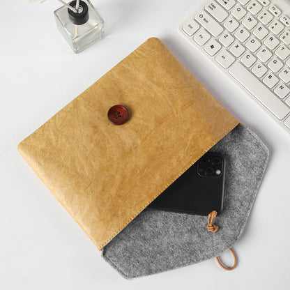 Oxford cloth 14" Envelope File Organiser Document Bags Laptop Bag W/ Rope Closure