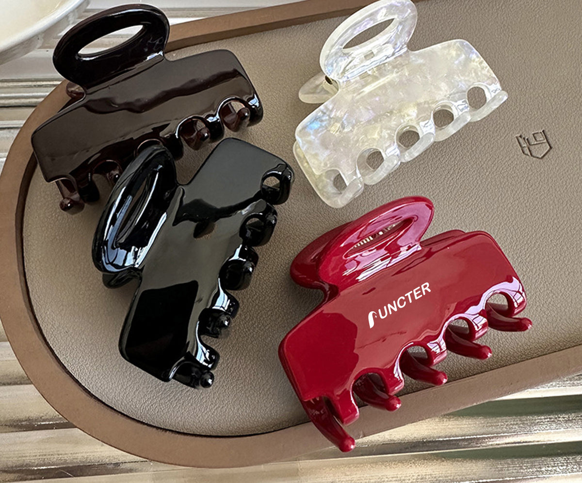 Small Size Rectangle Hair Claw Clip