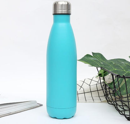 12 Oz. Vacuum Insulated Stainless Steel Bottle w/Full Color Logo