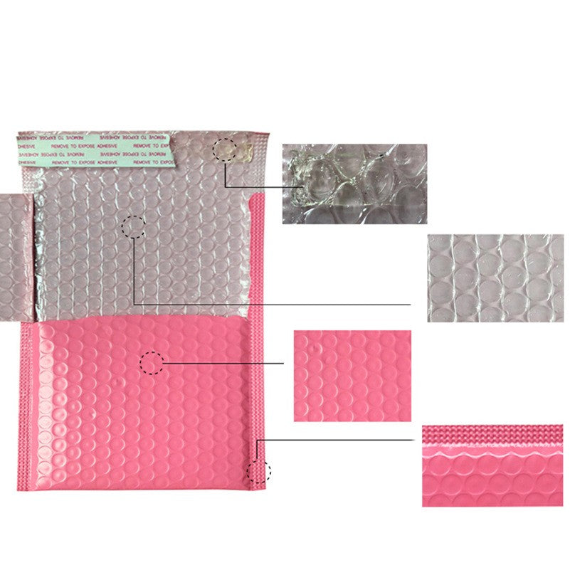 9.5 x 14.5" Pink Poly Bubble Mailer Self Seal Padded Envelopes for Shipping/ Packaging/ Mailing