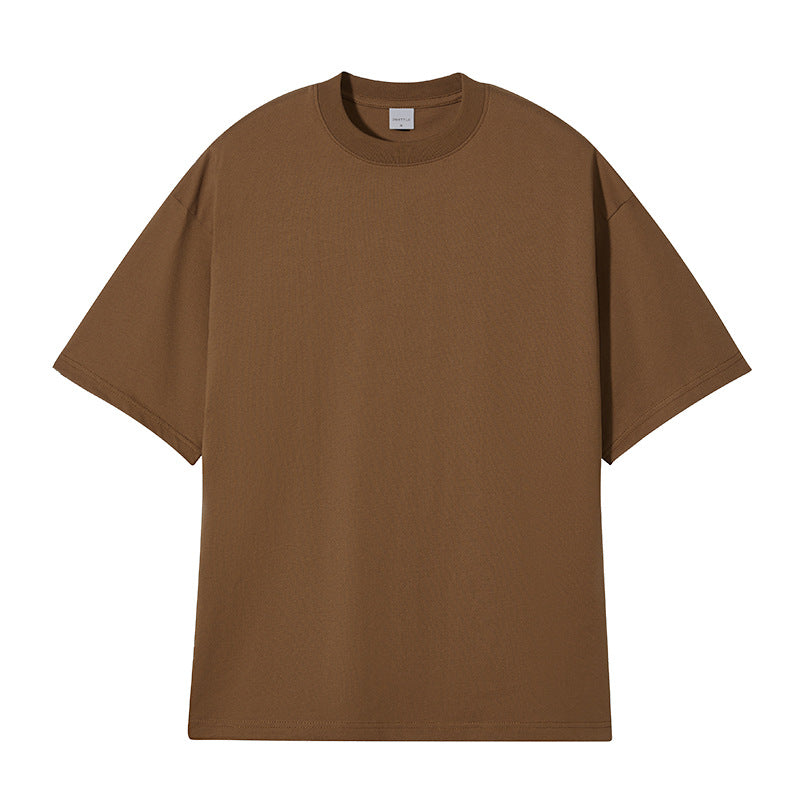 Unisex Cotton Short Sleeve T-Shirt Adult Crew Tee