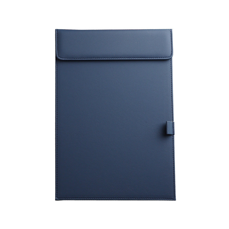 9.06" W x 13" H PU Leather Magnetic Clipboard w/Pen Holder