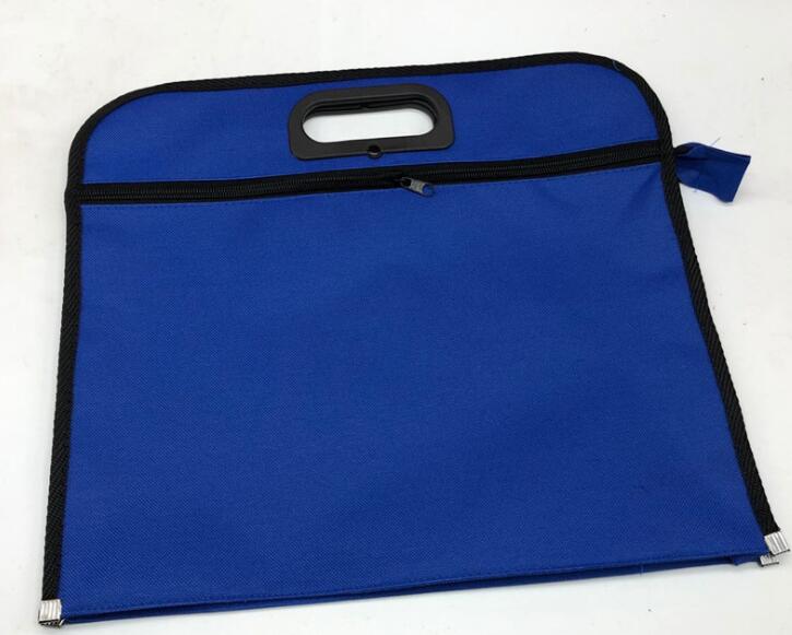 B4 Document Folder File Bag Double Zipper