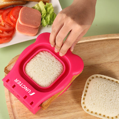 Sandwich Cutter Square Sandwich Sealer Cutter Crustless Sandwich Maker for Lunchbox