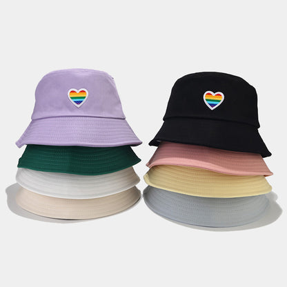 100% Cotton Fisherman Hat Pride Rainbow Hat