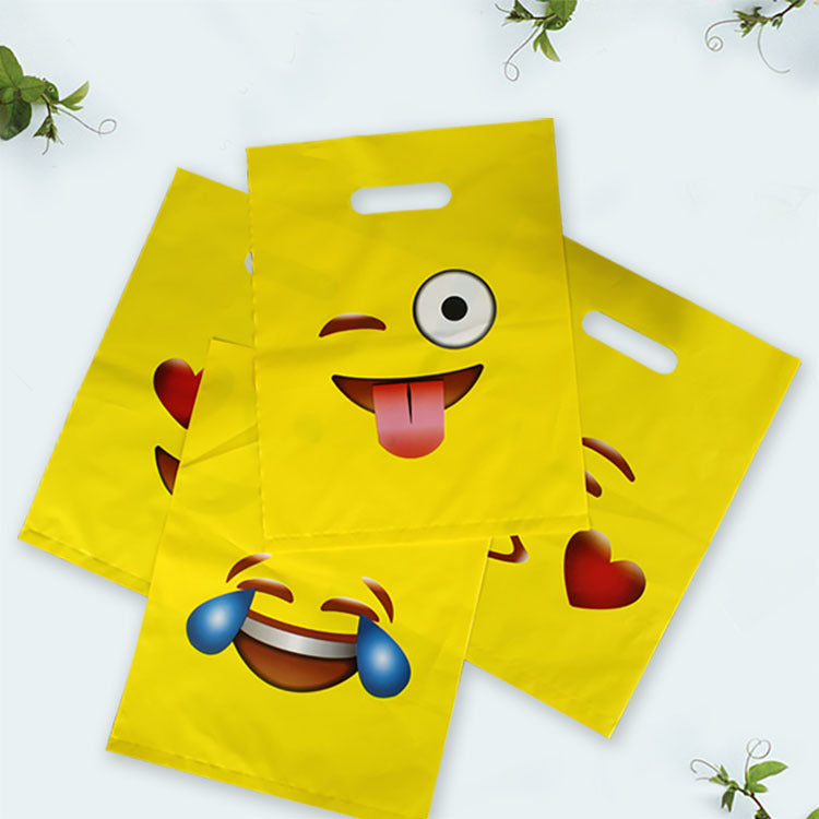 11.8"x17.7" 2.4mil Merchandise Bag W/ Die Cut Handle for Boutique Bag Shopping Clothes Packaging Bag
