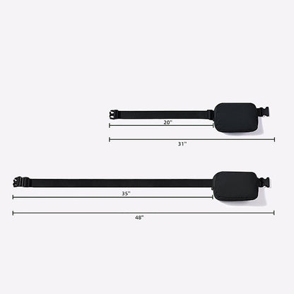 Nylon Waist Bag Fanny Pack Crossbody Bag Belt Bag with Adjustable Strap