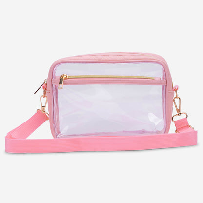 Transparent PVC Single Shoulder Crossbody Bag