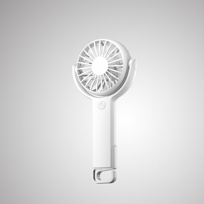 Mini USB Desktop Handheld Fan With 5-Speed Adjustable USB Rechargeable Fan
