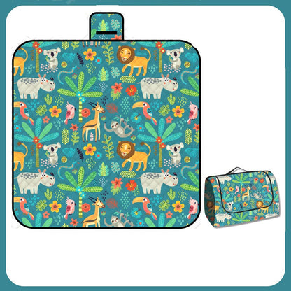 Water Proof Foldable Picnic Beach Mat 79 x 79"
