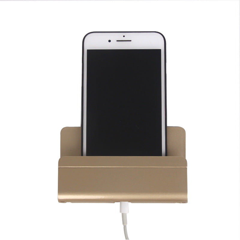 Wall Mount U Shape Phone Holder w/Sticker