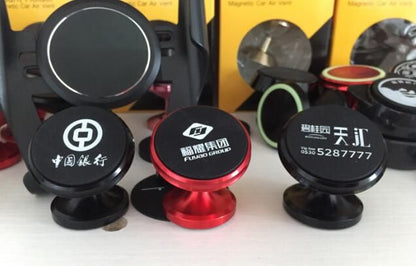 Magnetic Phone Car Mount Holder on Air Vent w/Rotating Head