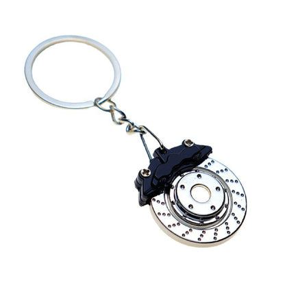 Brake Rotor Keychain Toy Automotive Part Car Key Tag Key Chain