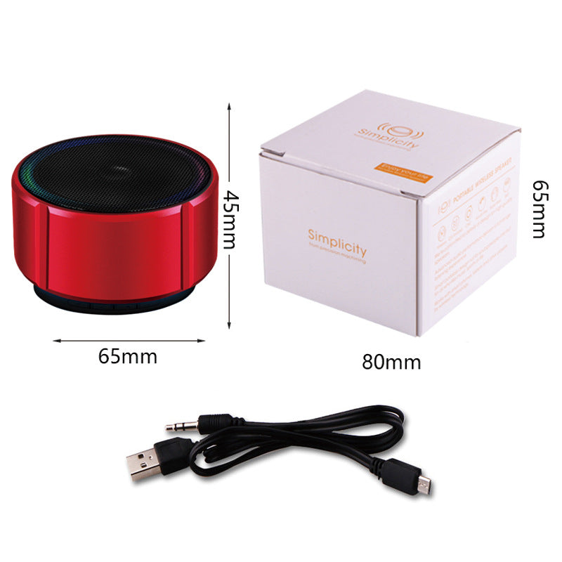 LED Metal Wireless Speaker