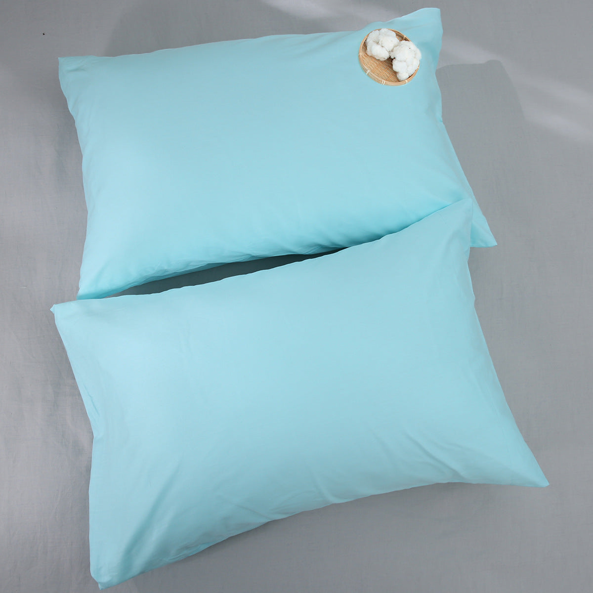 20 x 28" Premium Square Cotton Throw Pillowcase With Hidden Zipper