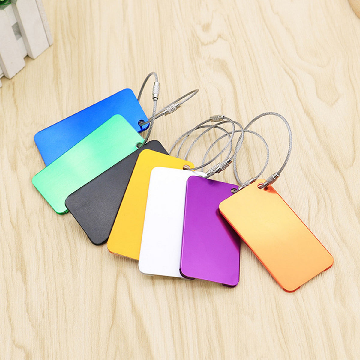 Aluminium Alloy Luggage Tag Baggage Identifier Tag