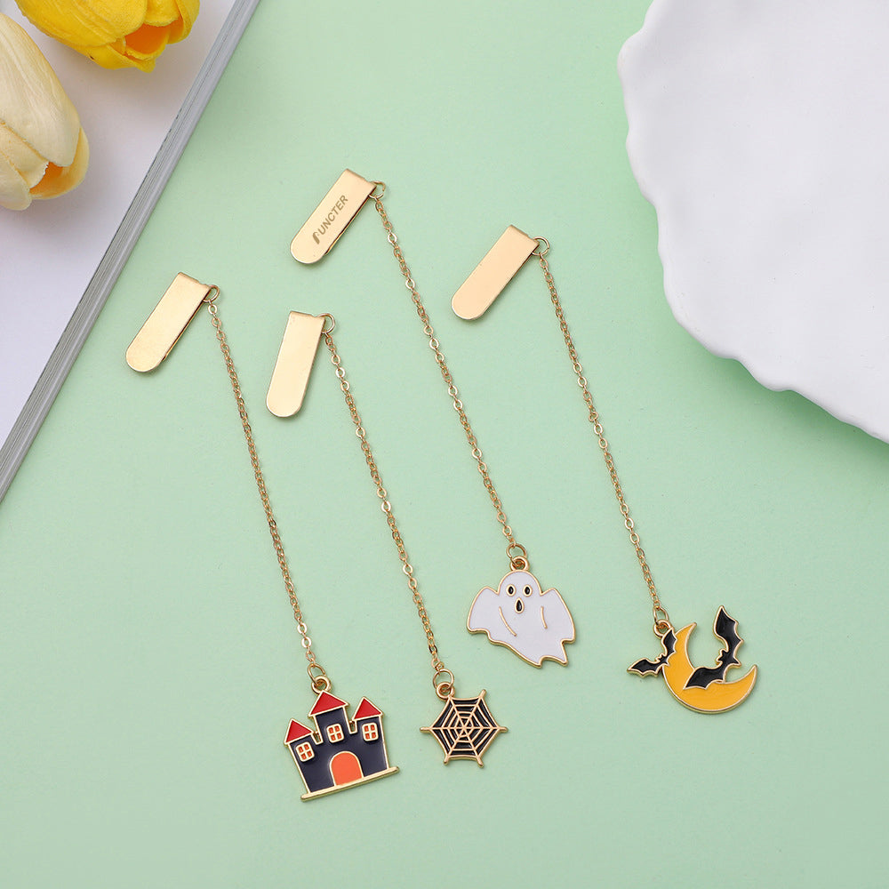 Halloween Metal Bookmark