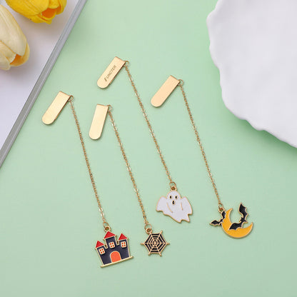 Halloween Metal Bookmark