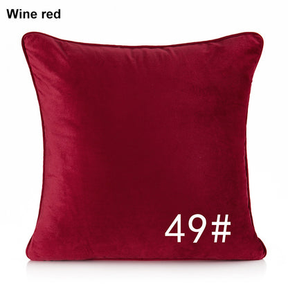 11.8 x 19.7" Premium Square Dutch Velvet Throw Pillowcase With Hidden Zipper