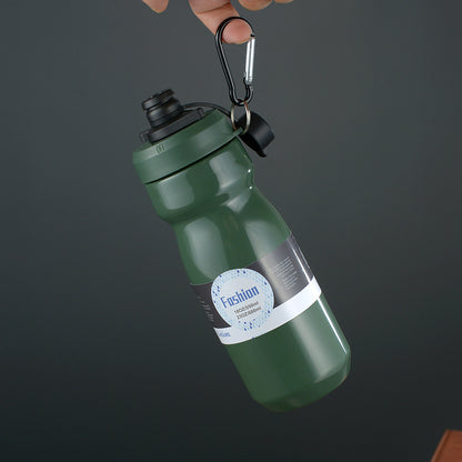 22 Oz./680ml 304 Stainless Steel Vacuum Thermos Cup Outdoor Sports Portable Bike Riding Water Bottle