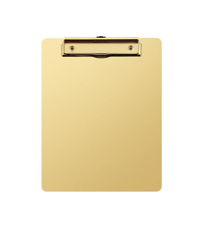 A5 Stainless Steel Heavy Duty Metal Menu Folder & Clipboard