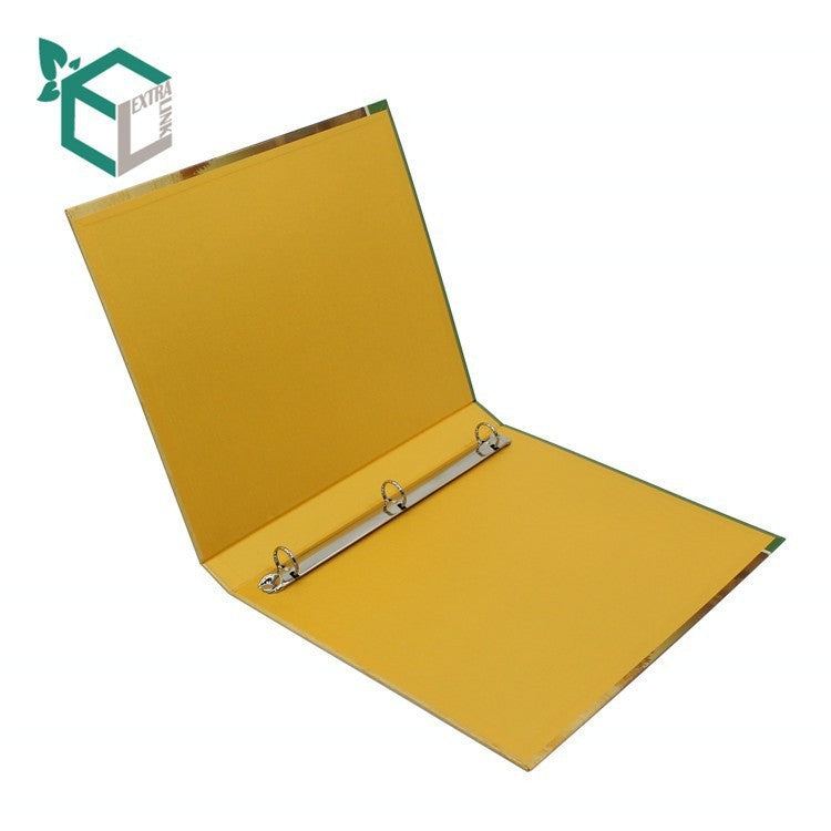 A5 Round Ring Binders 3-Ring Binder Document Folder Magnet Closure