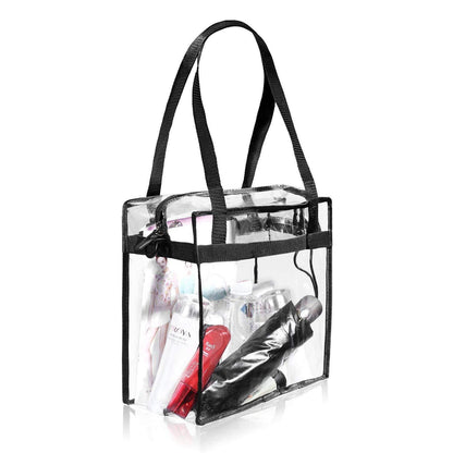 Clear PVC Shopping Bag Single Shoulder Bag Tote Bag