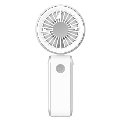 Folding Summer Mini Handheld Rechargeable Portable Fan W/ Layards