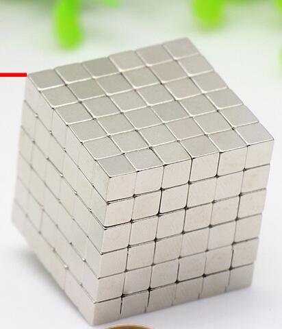 4 mm Silver Magnet Building Cubes (216 pcs)