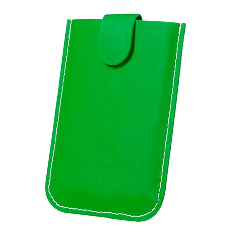 PU Leather Phone Card Case w/Drawing Design