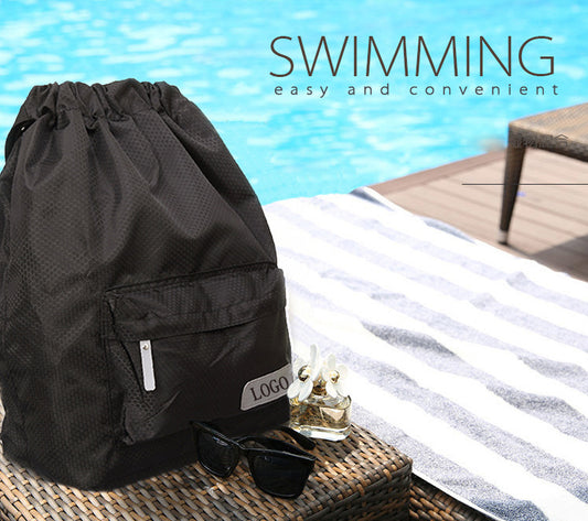 Nylon Dry/Wet Duffle Backpack
