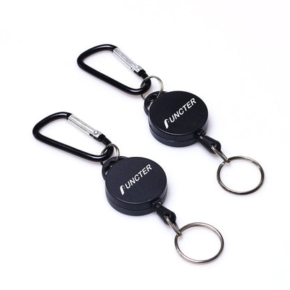 Outdoor Retractable Badge Reel Key Holder ID Badge Clip