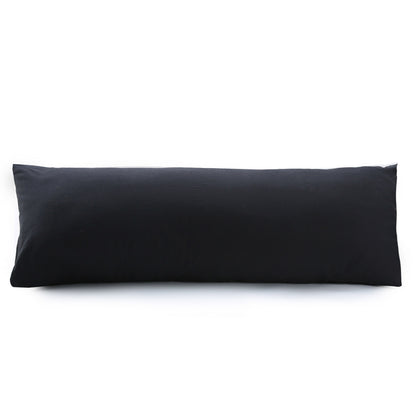 20 x 54" Embroidery Premium Square Cotton Throw Pillowcase Body Size Pillow Cover W/Hidden Zipper