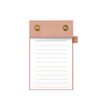 A6 Reusable Pocket Notepad Set Tear-Off Lined Pages W/ Pen Sleeve